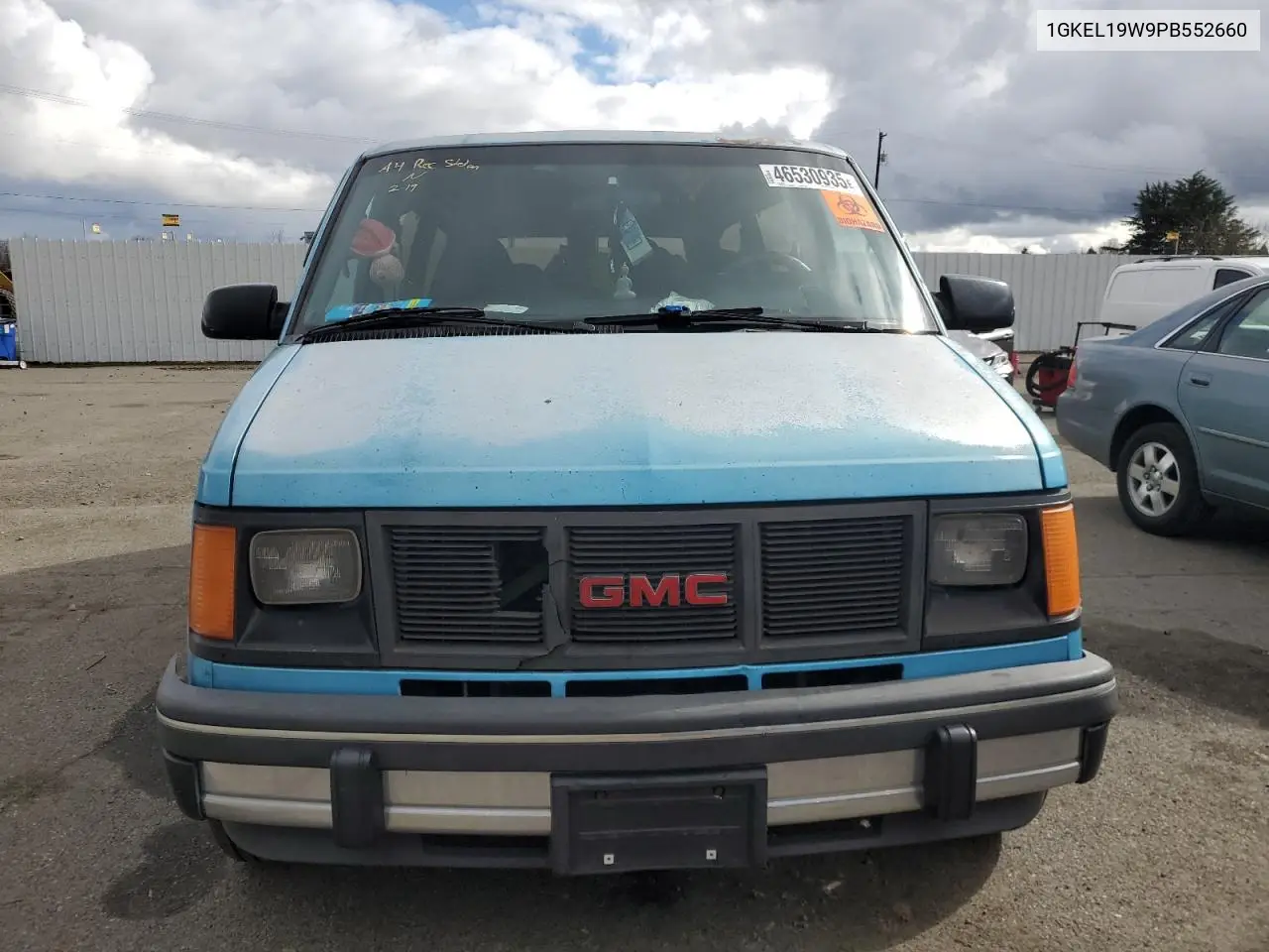 1993 GMC Safari Xt VIN: 1GKEL19W9PB552660 Lot: 46530935