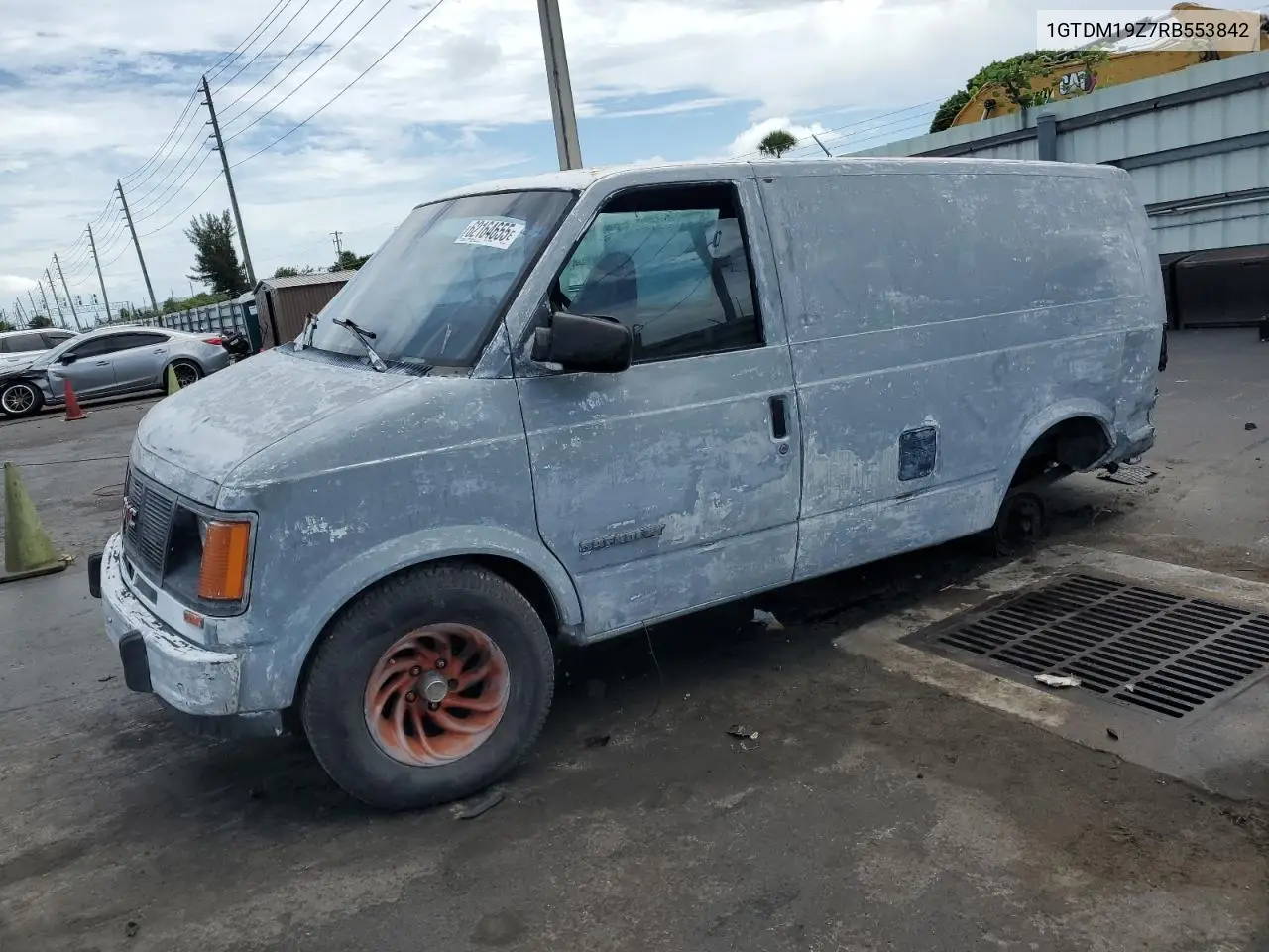 1994 GMC Safari Xt VIN: 1GTDM19Z7RB553842 Lot: 62164655