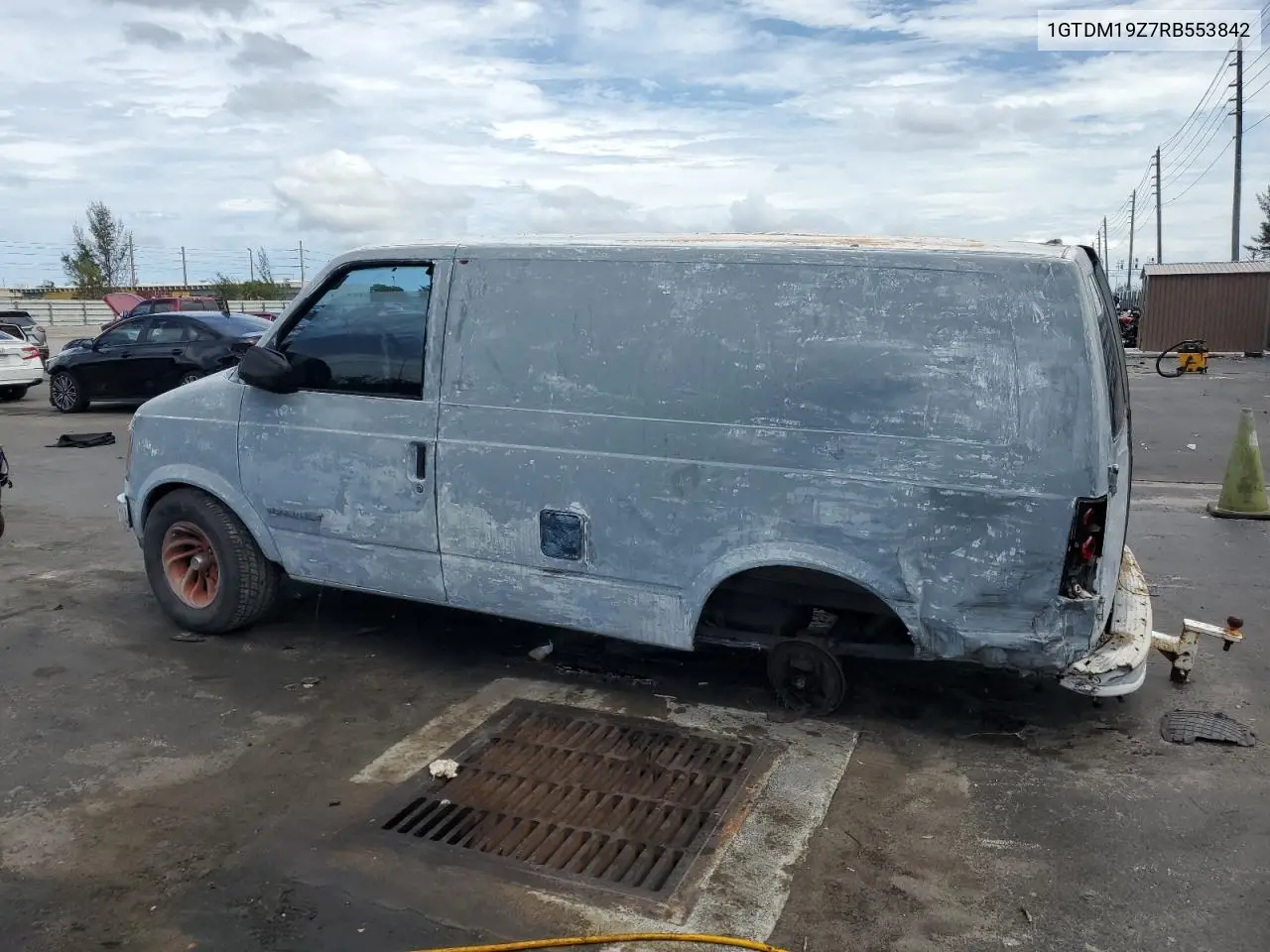 1994 GMC Safari Xt VIN: 1GTDM19Z7RB553842 Lot: 62164655