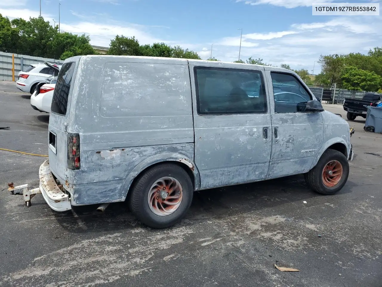 1994 GMC Safari Xt VIN: 1GTDM19Z7RB553842 Lot: 62164655