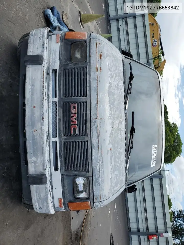 1994 GMC Safari Xt VIN: 1GTDM19Z7RB553842 Lot: 62164655