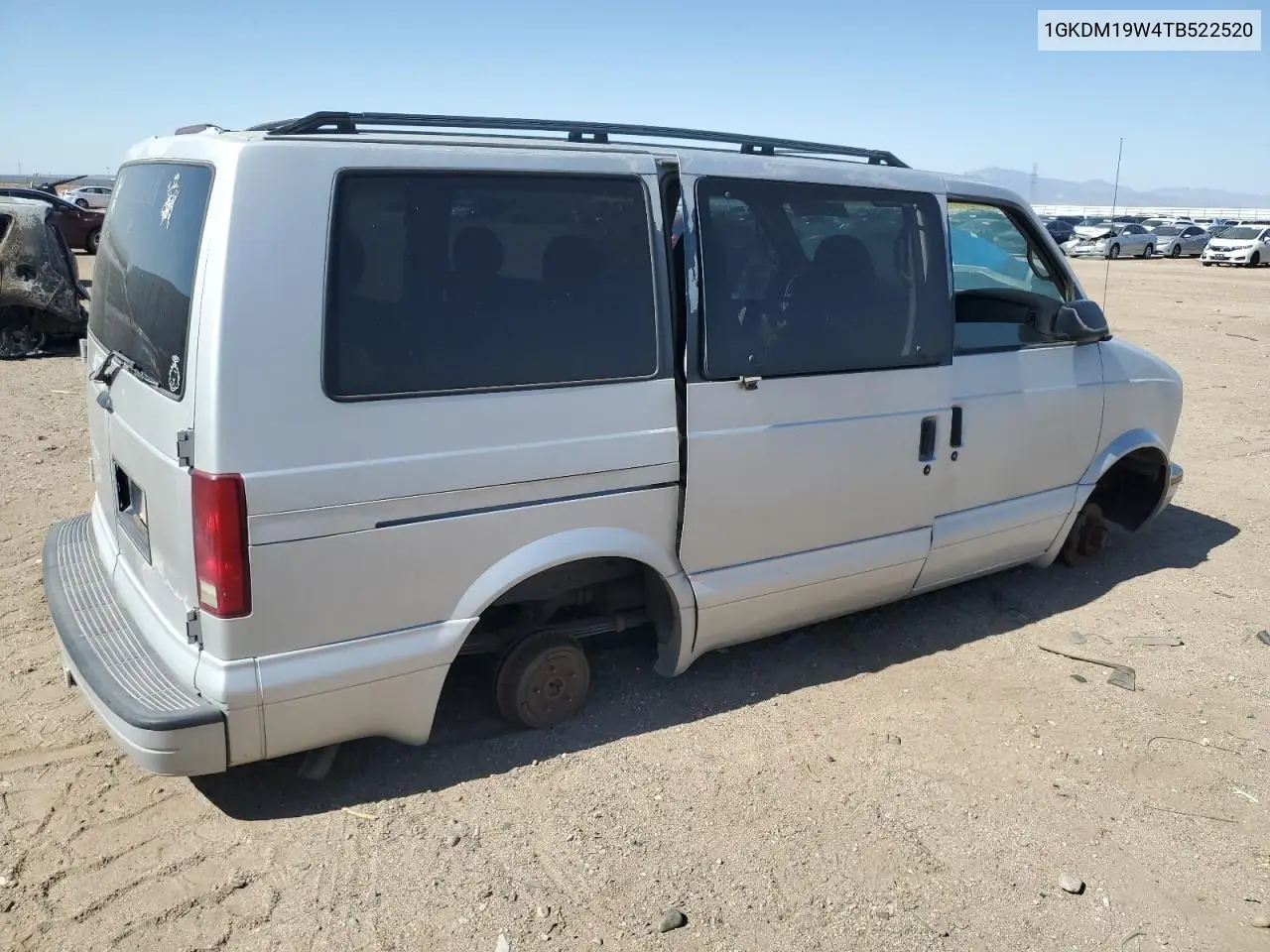 1996 GMC Safari Xt VIN: 1GKDM19W4TB522520 Lot: 59058955