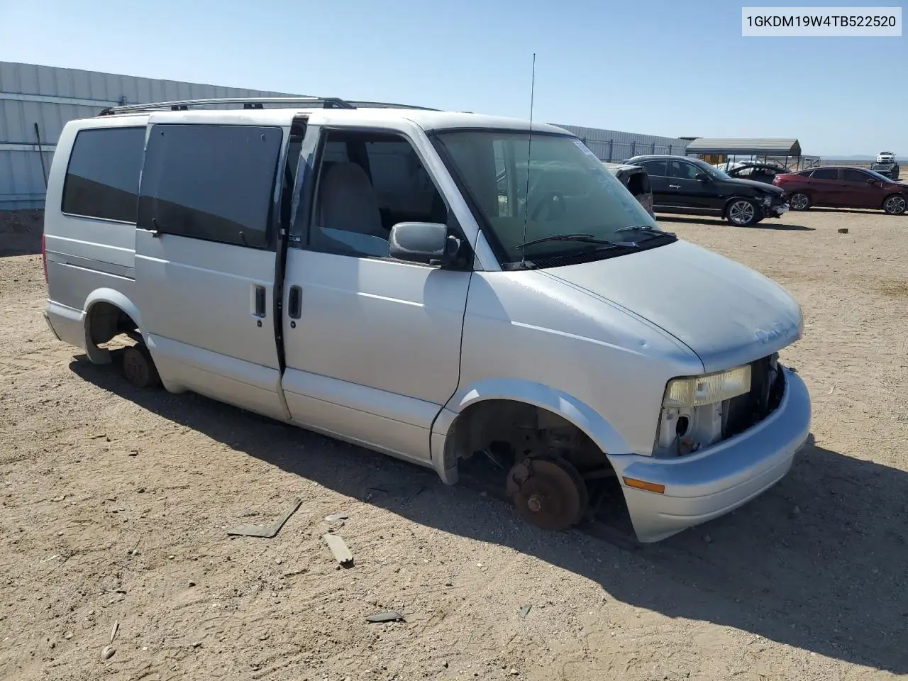 1996 GMC Safari Xt VIN: 1GKDM19W4TB522520 Lot: 59058955