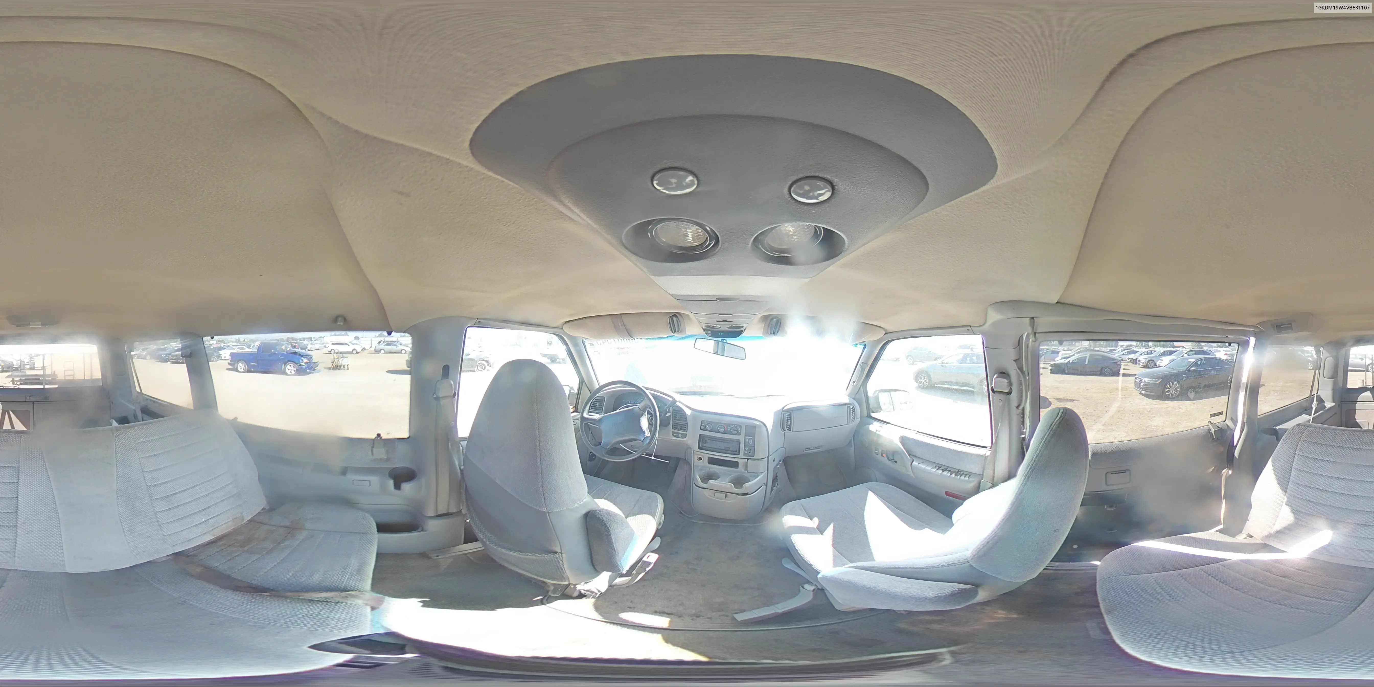 1997 GMC Safari Xt VIN: 1GKDM19W4VB531107 Lot: 56007545