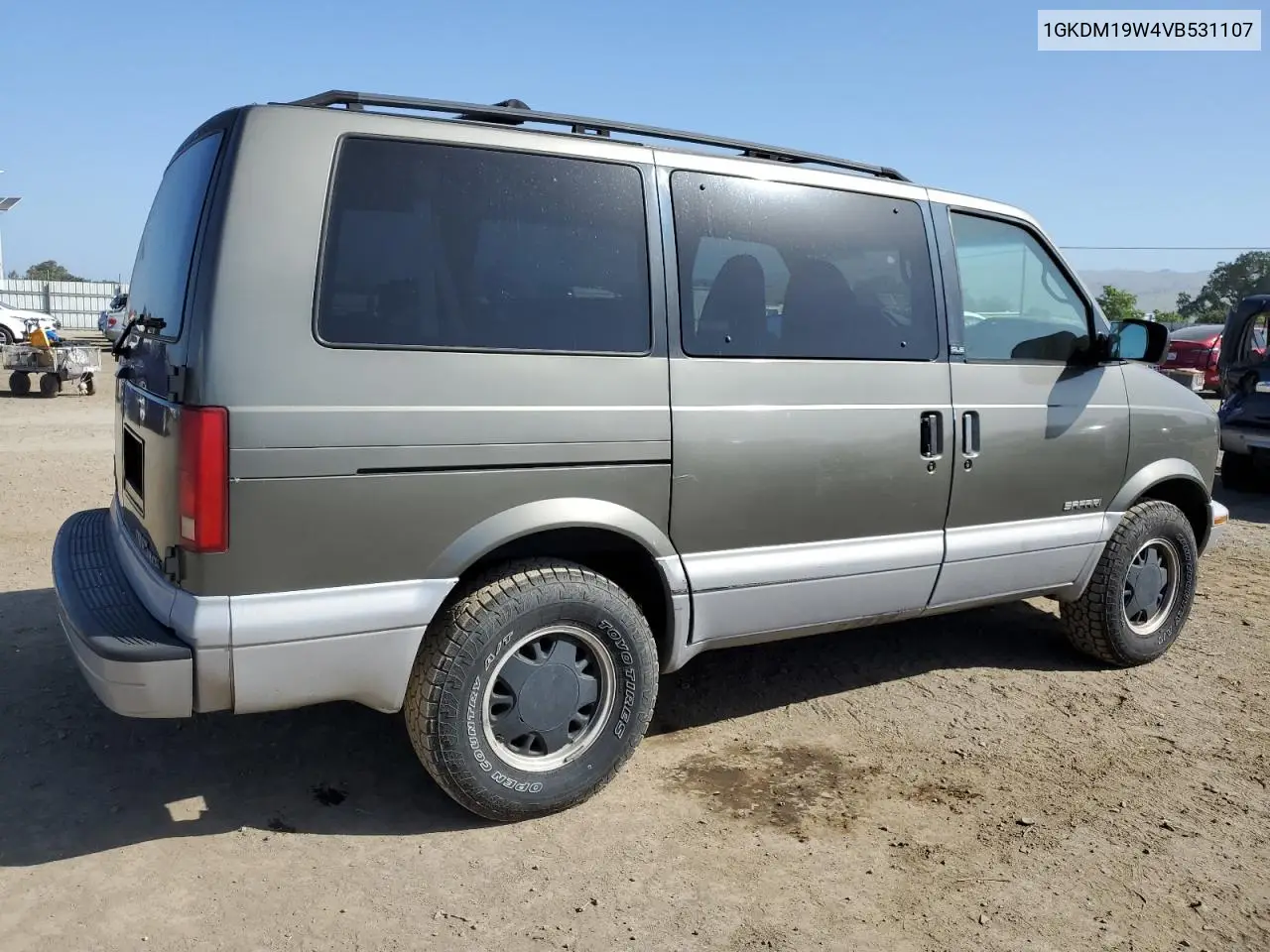 1997 GMC Safari Xt VIN: 1GKDM19W4VB531107 Lot: 56007545