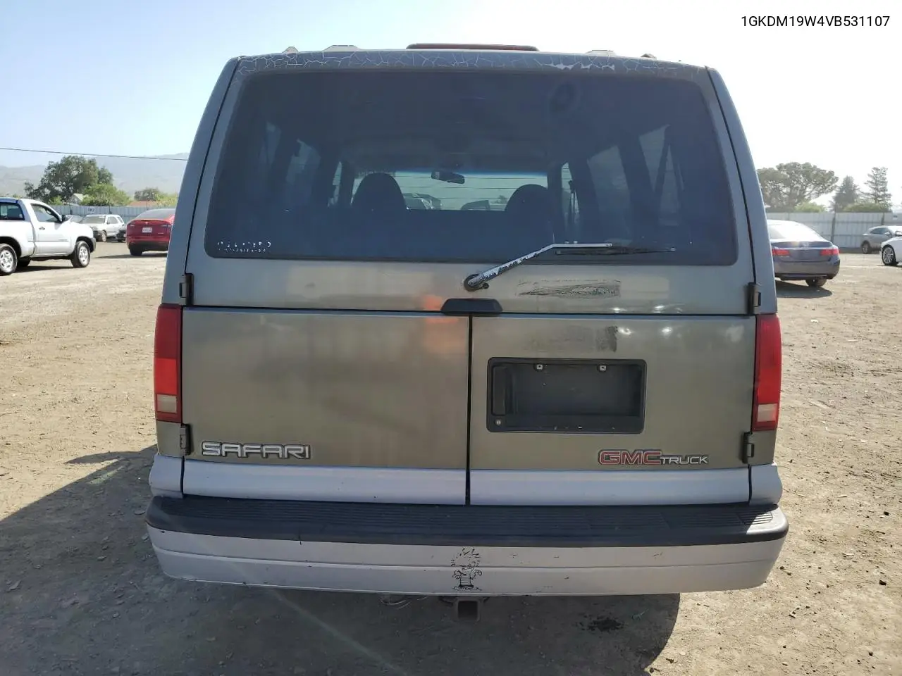 1997 GMC Safari Xt VIN: 1GKDM19W4VB531107 Lot: 56007545