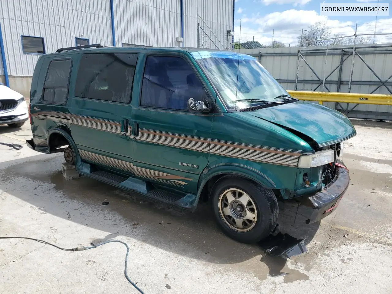 1998 GMC Safari Xt VIN: 1GDDM19WXWB540497 Lot: 50780655