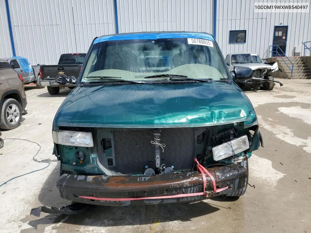 1998 GMC Safari Xt VIN: 1GDDM19WXWB540497 Lot: 50780655