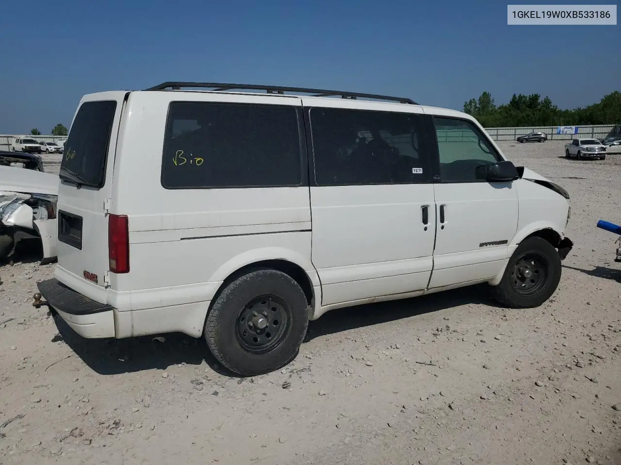 1999 GMC Safari Xt VIN: 1GKEL19W0XB533186 Lot: 61081545