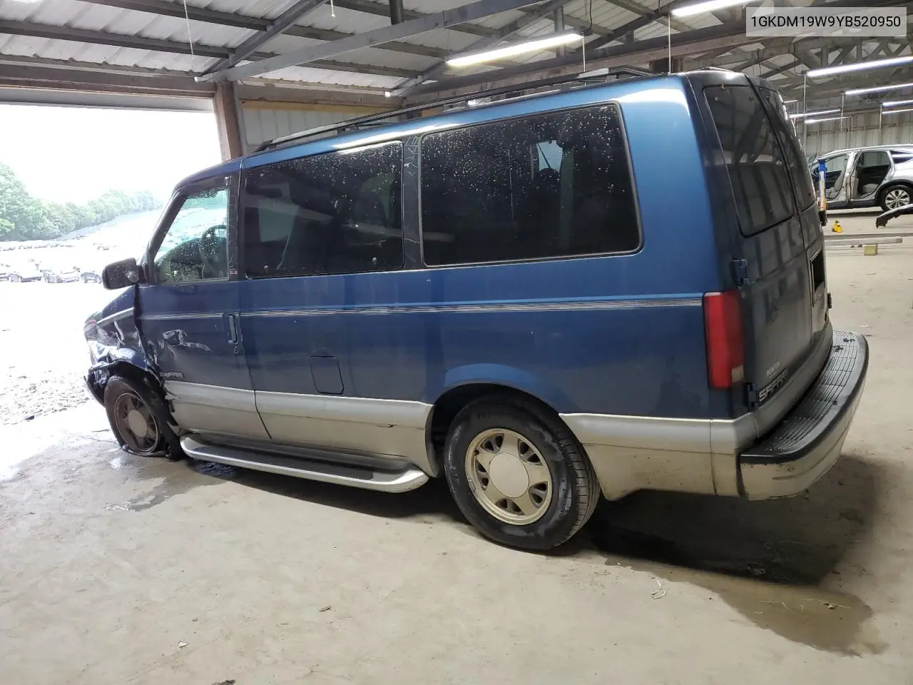 2000 GMC Safari Xt VIN: 1GKDM19W9YB520950 Lot: 59372885