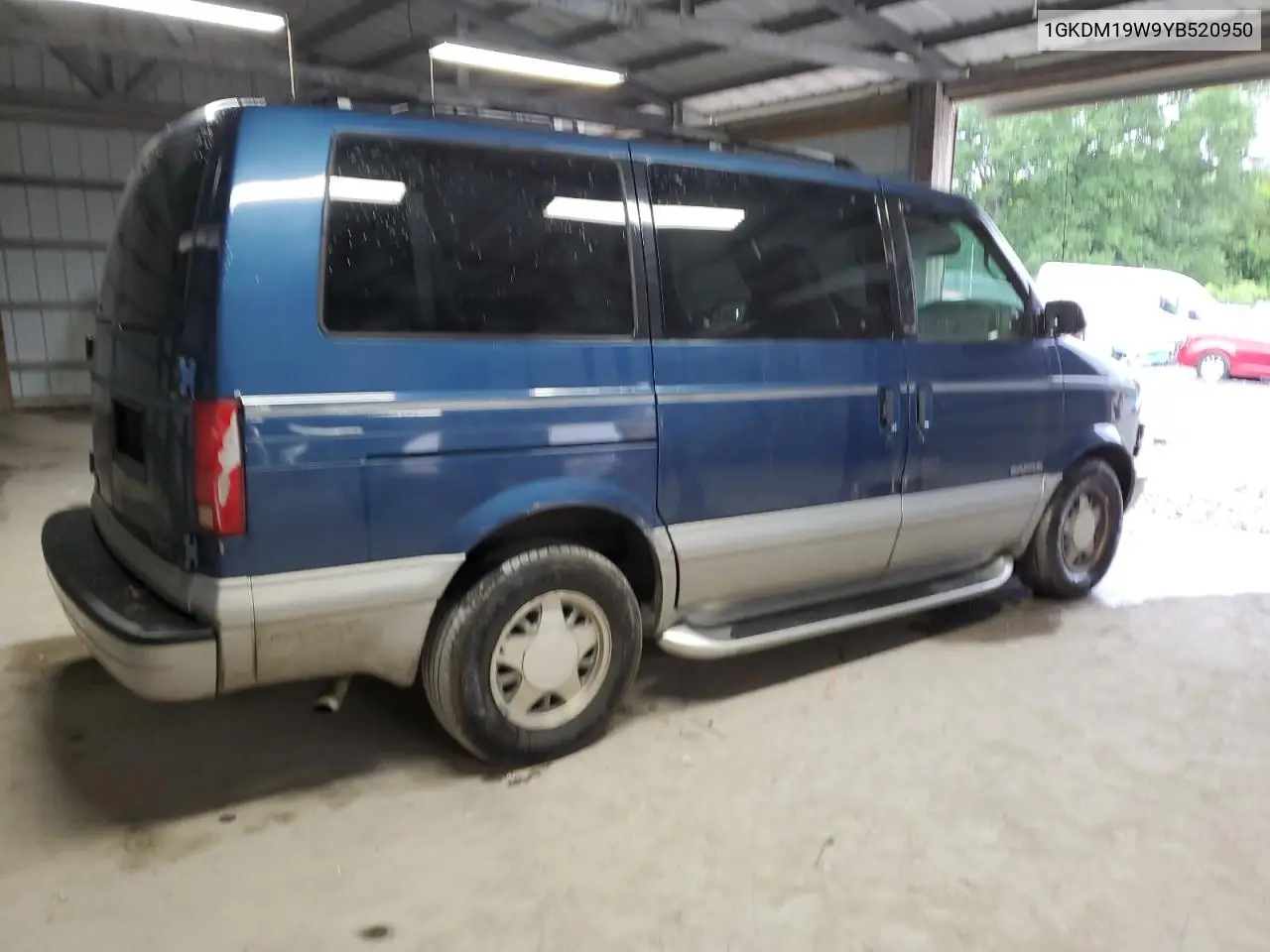 2000 GMC Safari Xt VIN: 1GKDM19W9YB520950 Lot: 59372885
