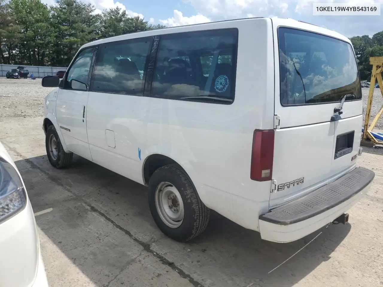 2000 GMC Safari Xt VIN: 1GKEL19W4YB543169 Lot: 61695185