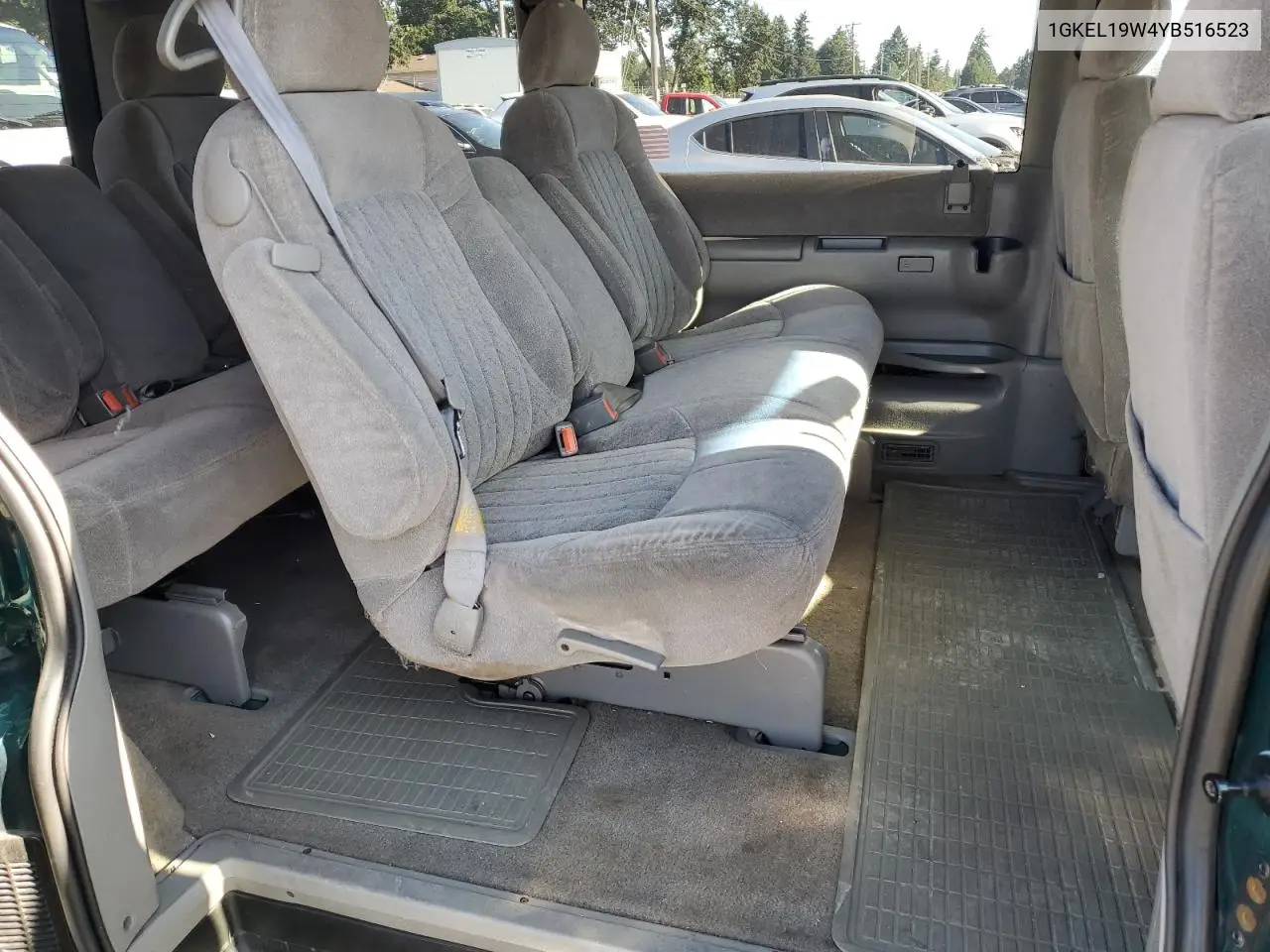 2000 GMC Safari Xt VIN: 1GKEL19W4YB516523 Lot: 63118025