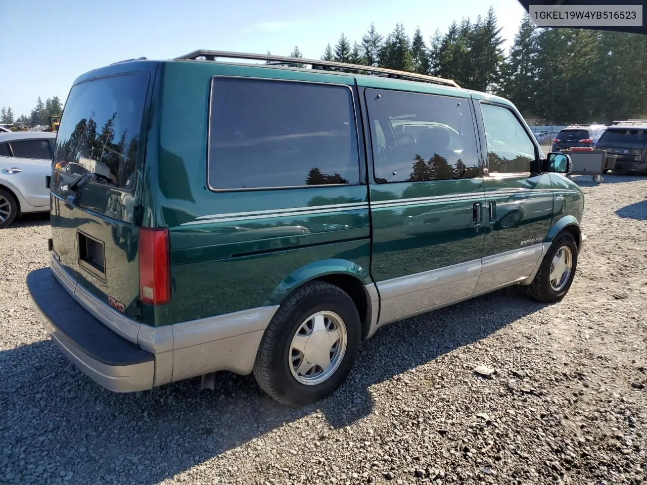 2000 GMC Safari Xt VIN: 1GKEL19W4YB516523 Lot: 63118025