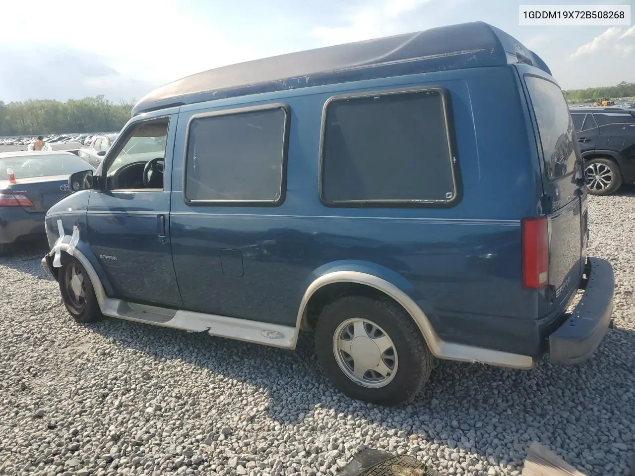 2002 GMC Safari Xt VIN: 1GDDM19X72B508268 Lot: 52586995