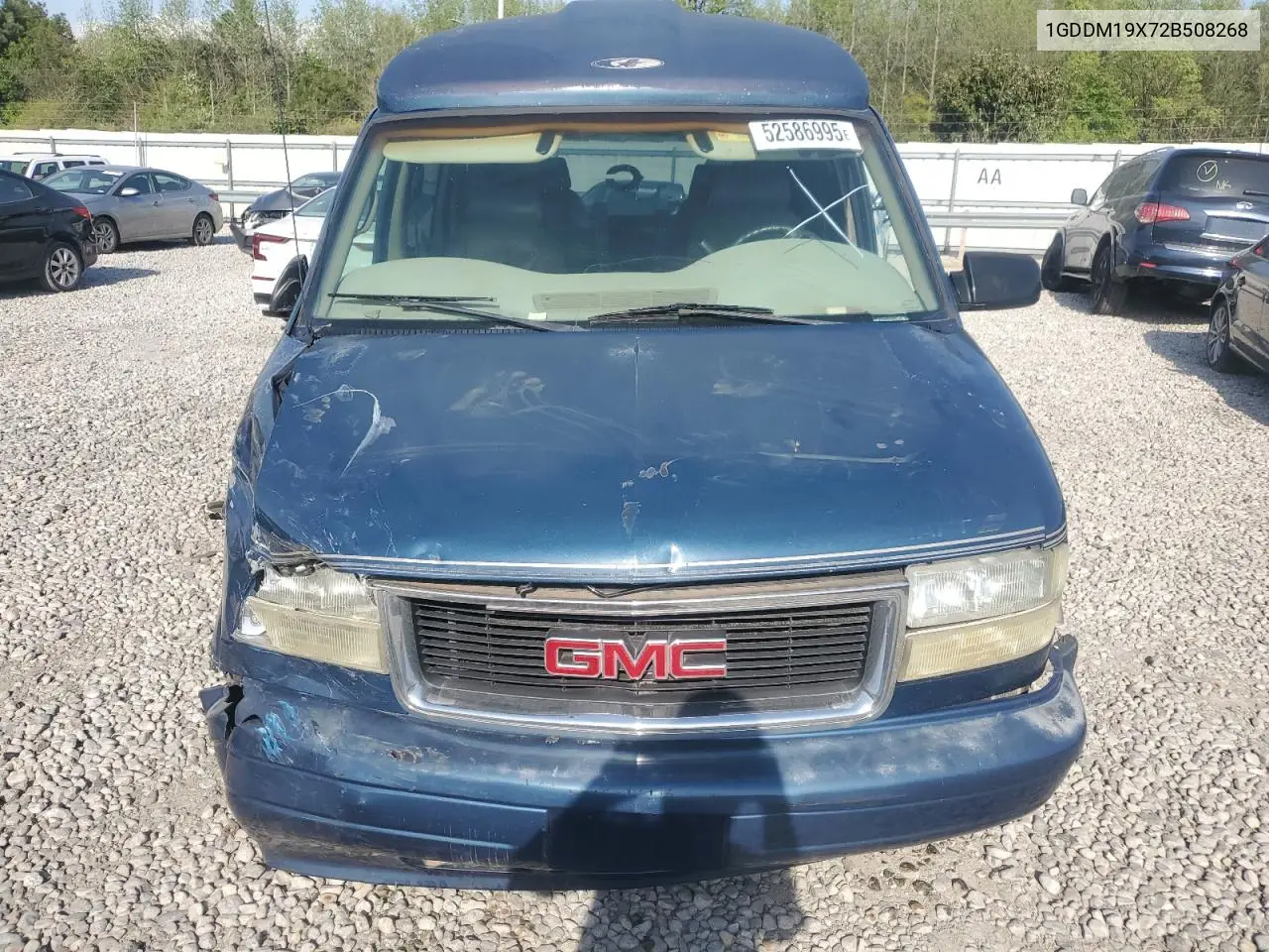 2002 GMC Safari Xt VIN: 1GDDM19X72B508268 Lot: 52586995