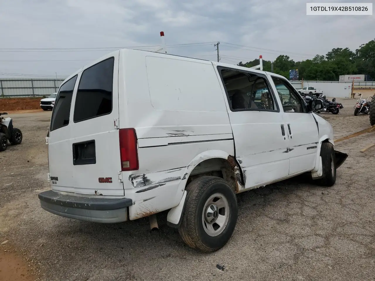 2002 GMC Safari Xt VIN: 1GTDL19X42B510826 Lot: 56043465