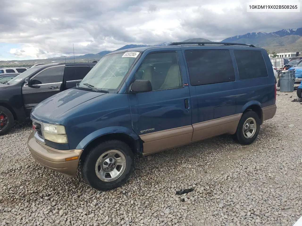 2002 GMC Safari Xt VIN: 1GKDM19X02B508265 Lot: 56592265
