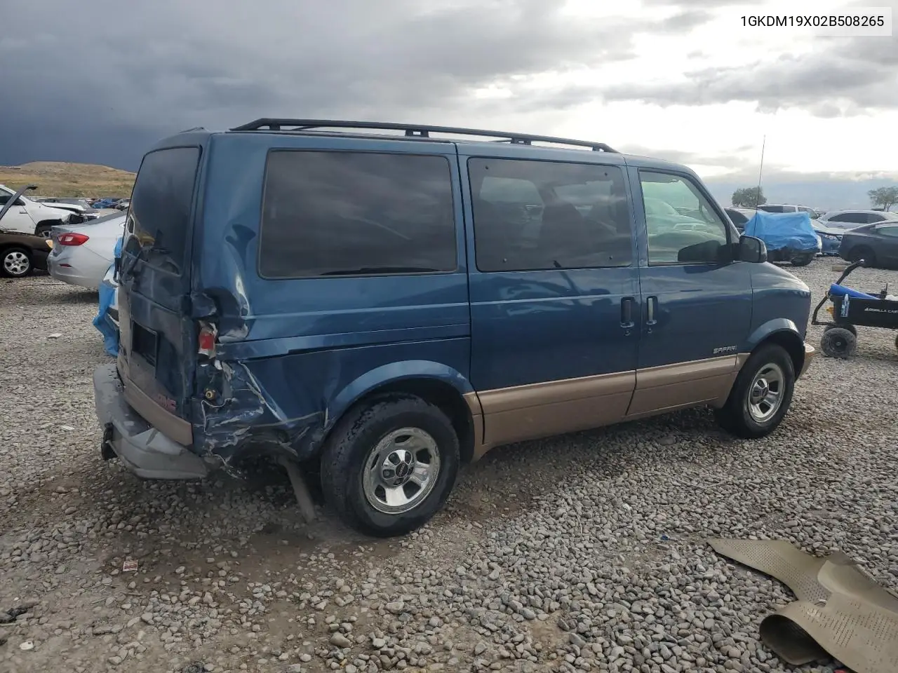 2002 GMC Safari Xt VIN: 1GKDM19X02B508265 Lot: 56592265