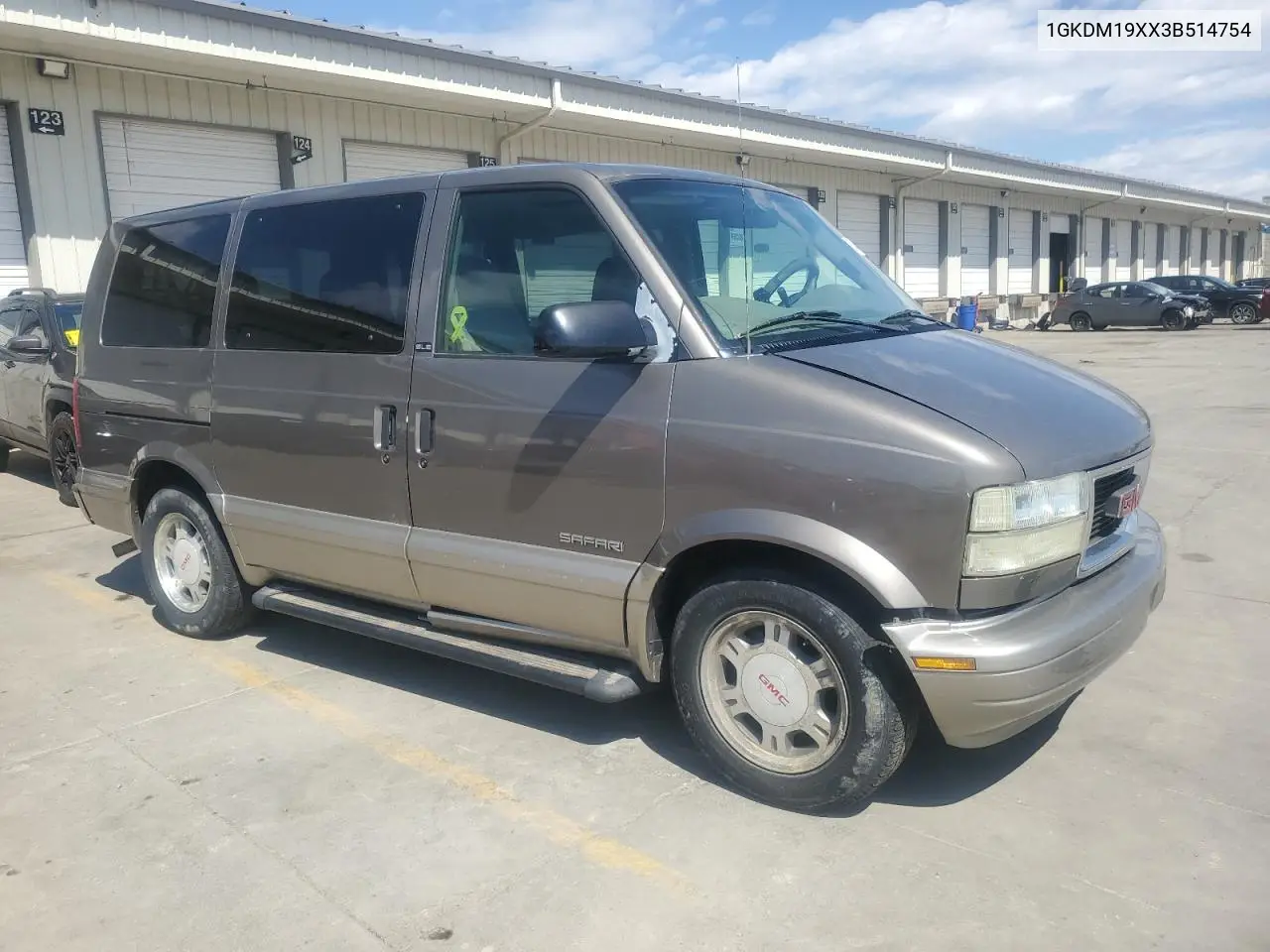 2003 GMC Safari Xt VIN: 1GKDM19XX3B514754 Lot: 50744805