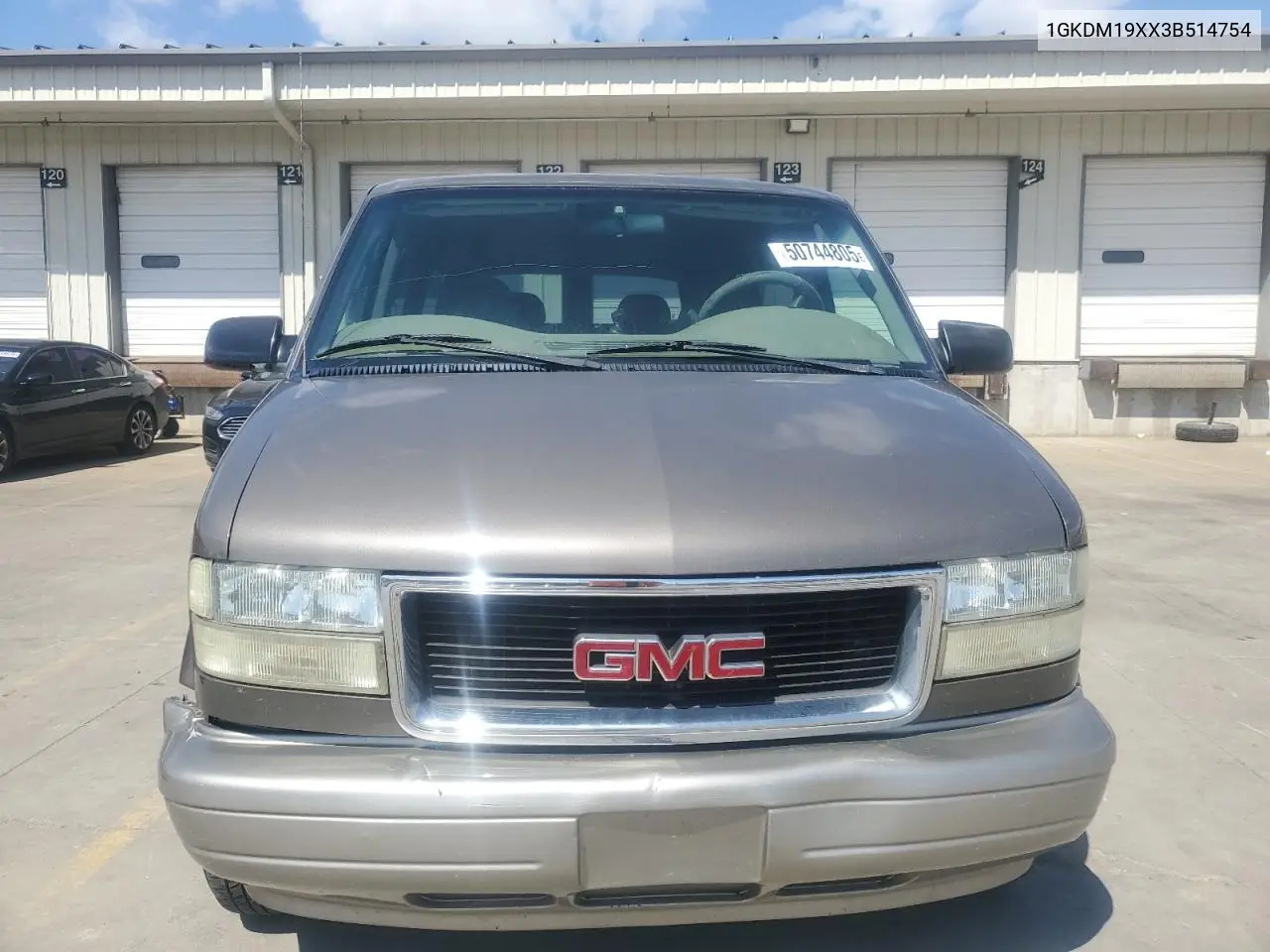 2003 GMC Safari Xt VIN: 1GKDM19XX3B514754 Lot: 50744805