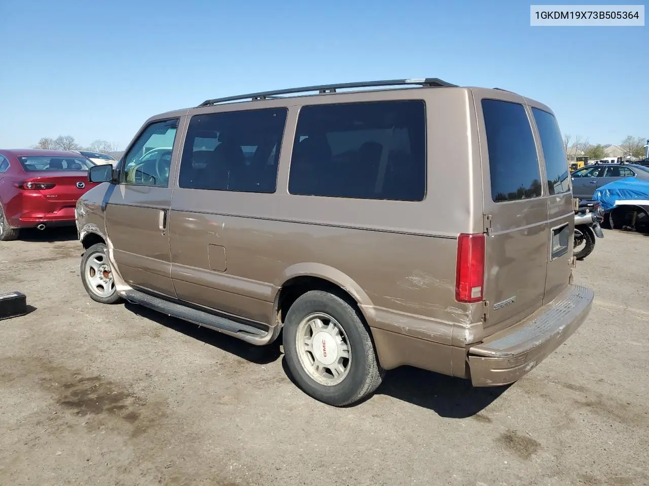 2003 GMC Safari Xt VIN: 1GKDM19X73B505364 Lot: 53316295