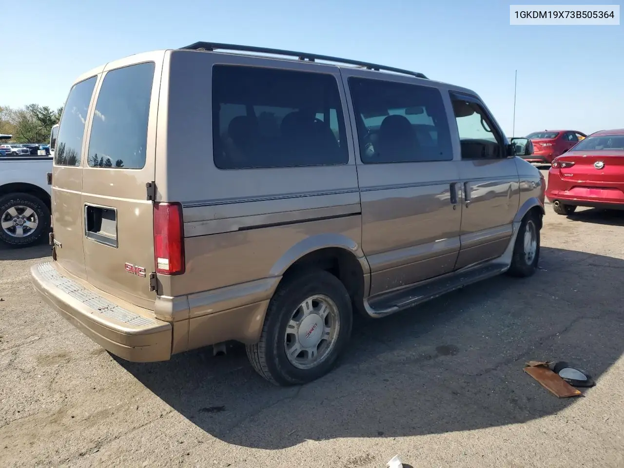 2003 GMC Safari Xt VIN: 1GKDM19X73B505364 Lot: 53316295