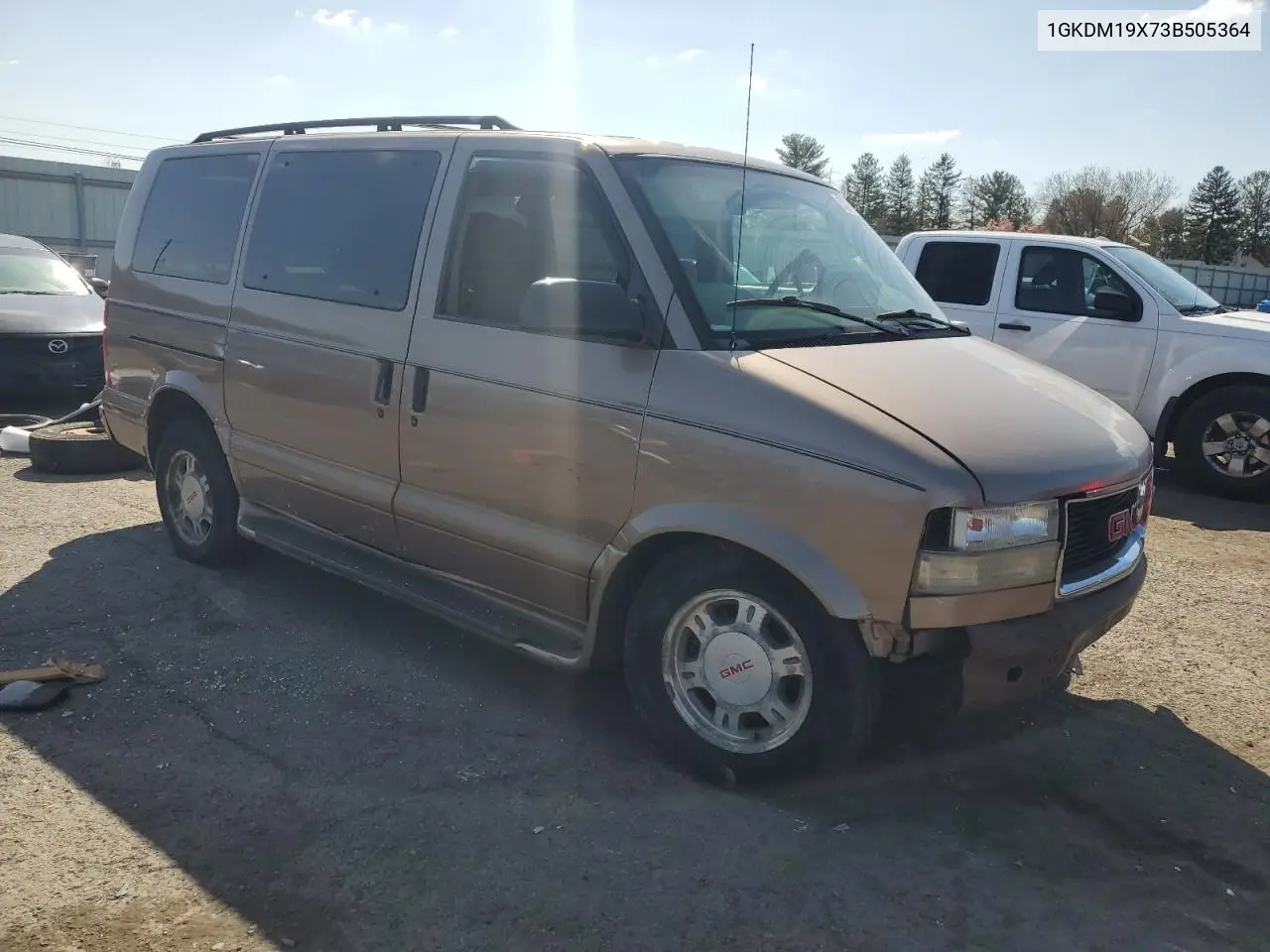 2003 GMC Safari Xt VIN: 1GKDM19X73B505364 Lot: 53316295