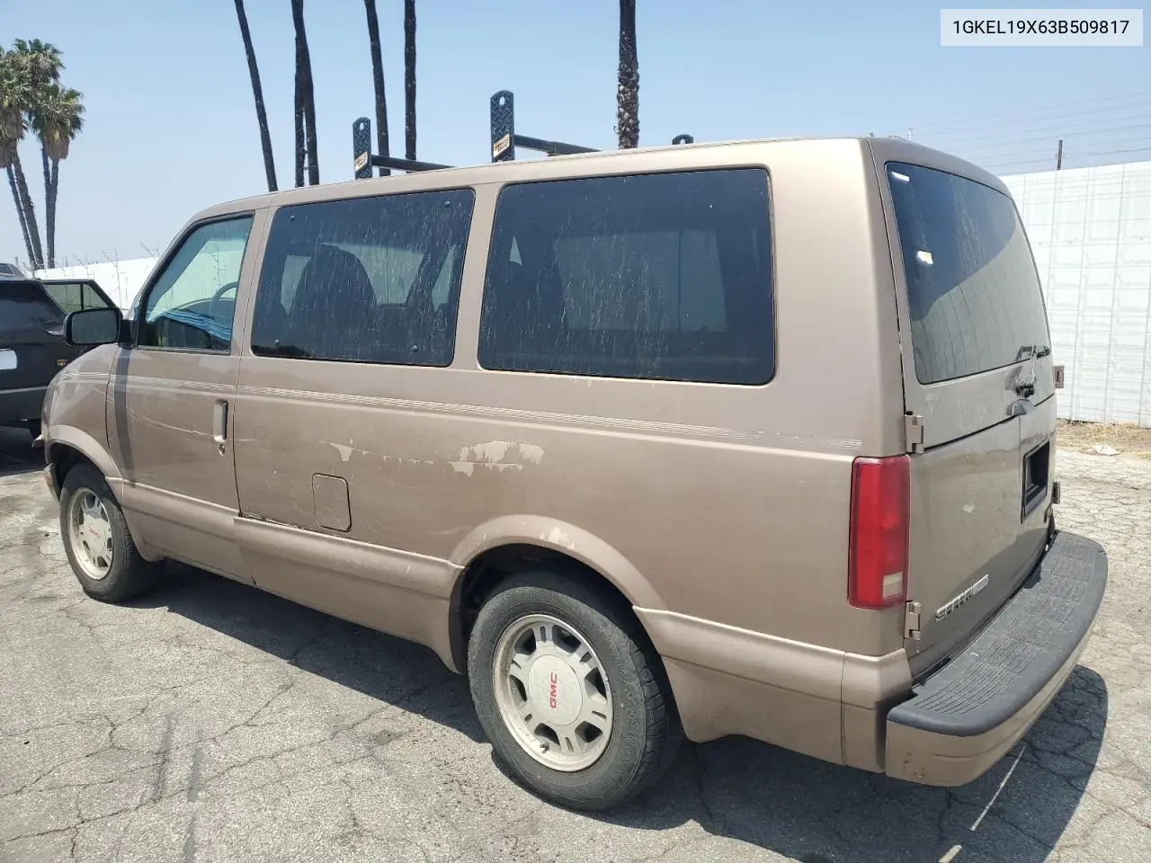 2003 GMC Safari Xt VIN: 1GKEL19X63B509817 Lot: 55064185