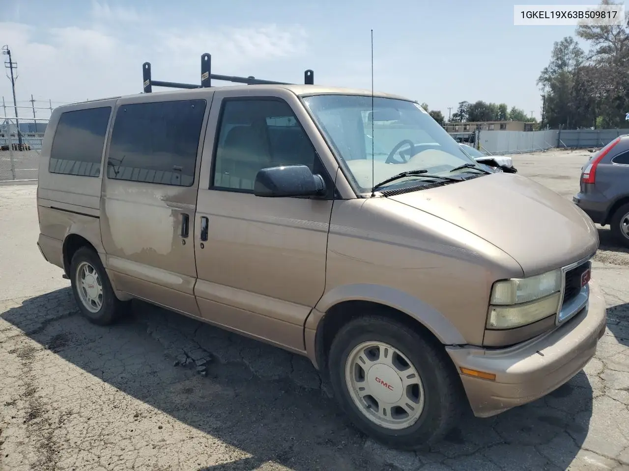 2003 GMC Safari Xt VIN: 1GKEL19X63B509817 Lot: 55064185