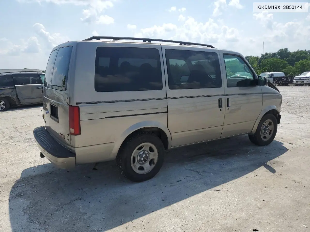 2003 GMC Safari Xt VIN: 1GKDM19X13B501441 Lot: 61759245