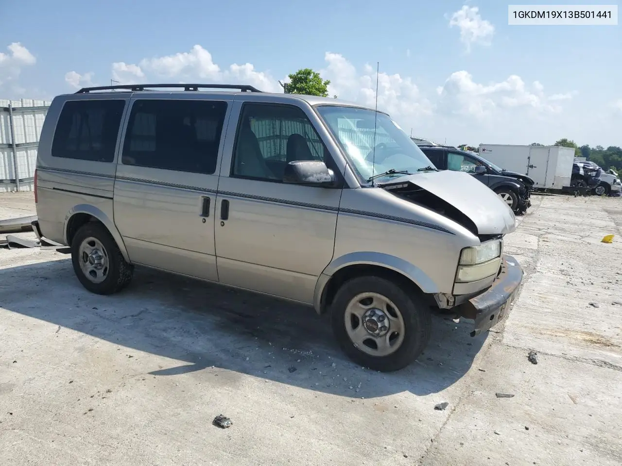 2003 GMC Safari Xt VIN: 1GKDM19X13B501441 Lot: 61759245