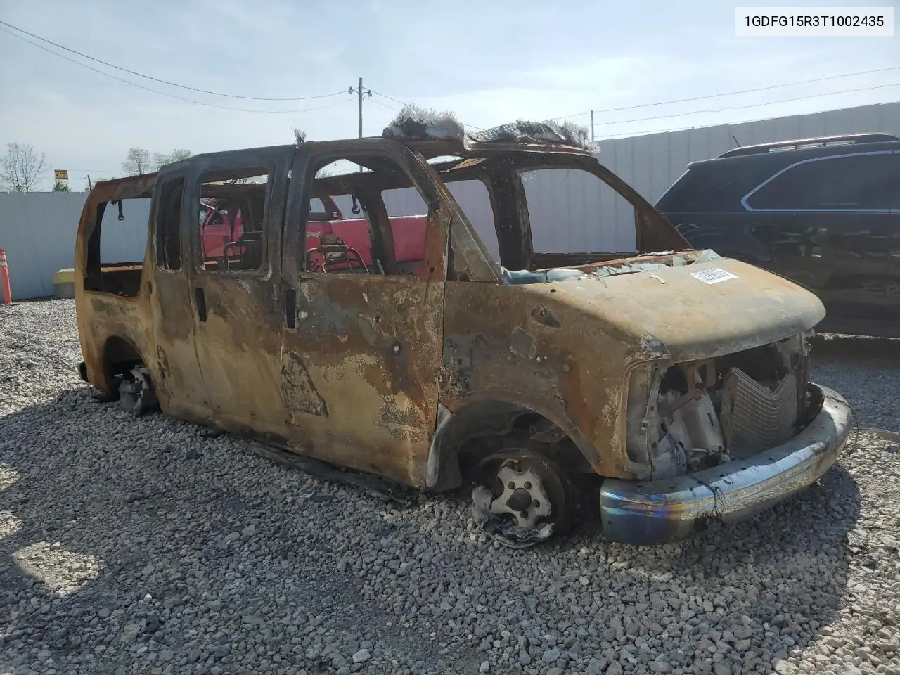 1996 GMC Savana Rv G1500 VIN: 1GDFG15R3T1002435 Lot: 52289935