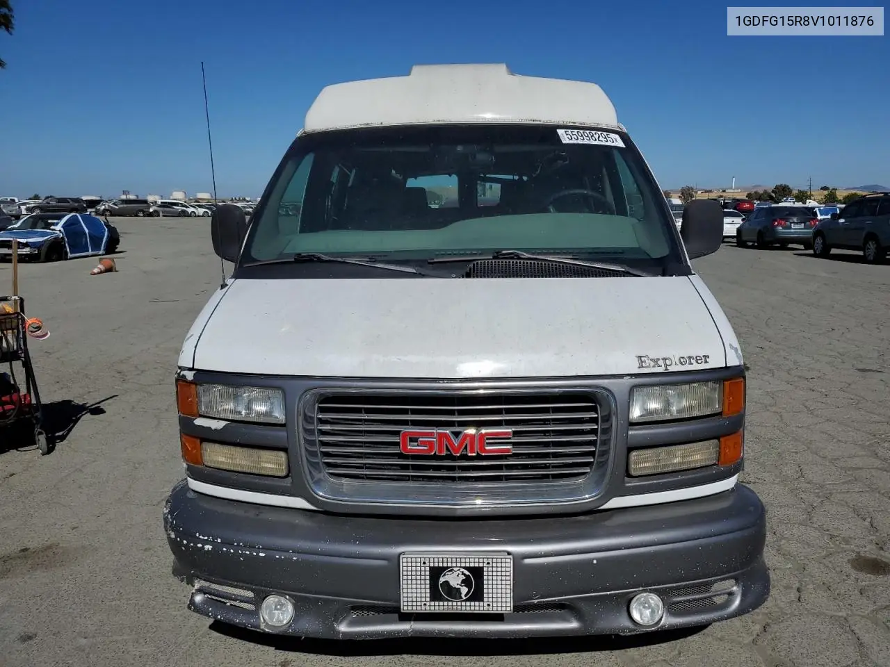 1997 GMC Savana Rv G1500 VIN: 1GDFG15R8V1011876 Lot: 55998295