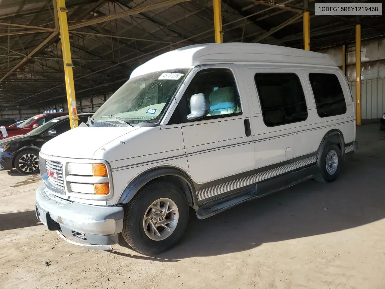 2000 GMC Savana Rv G1500 VIN: 1GDFG15R8Y1219468 Lot: 46737235