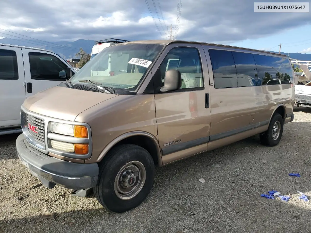 2000 GMC Savana G3500 VIN: 1GJHG39J4X1075647 Lot: 47382285
