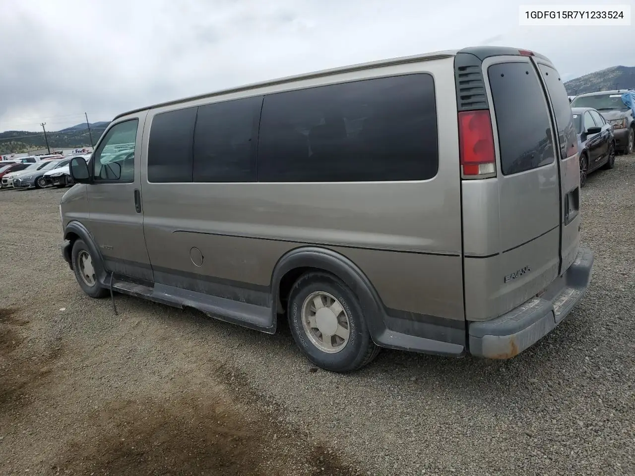 2000 GMC Savana Rv G1500 VIN: 1GDFG15R7Y1233524 Lot: 56568395