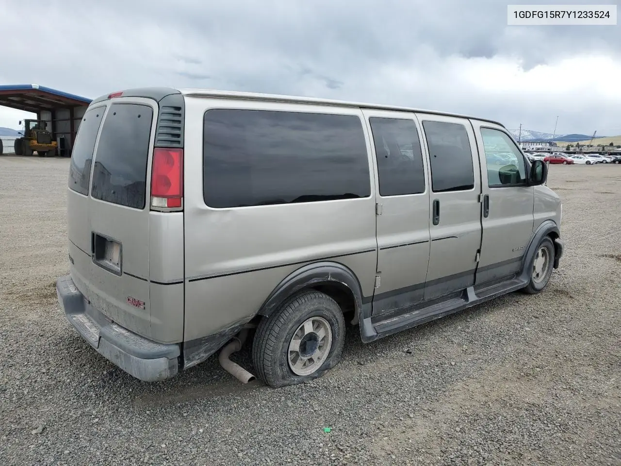2000 GMC Savana Rv G1500 VIN: 1GDFG15R7Y1233524 Lot: 56568395