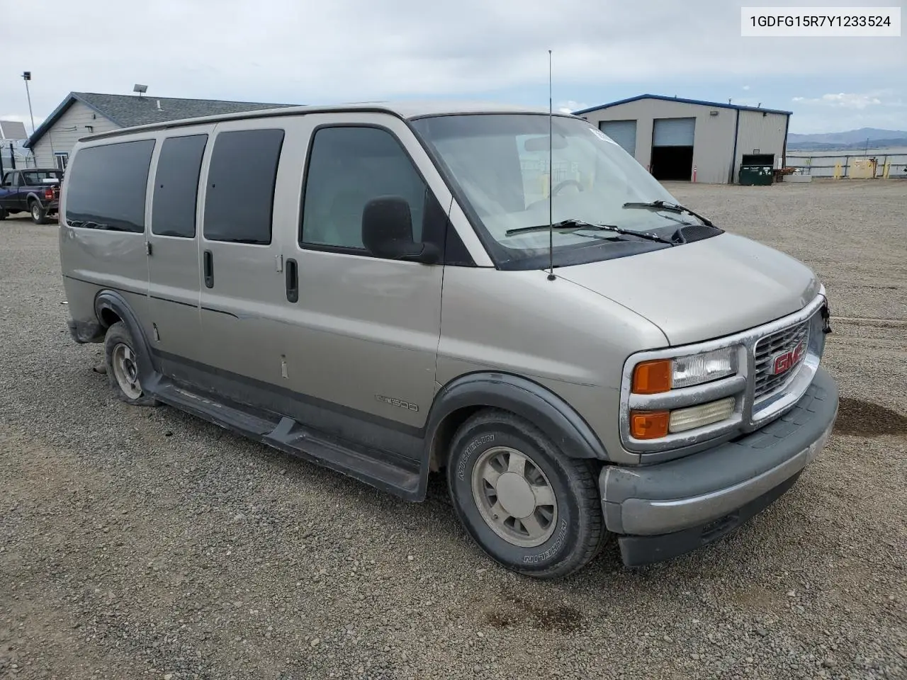 2000 GMC Savana Rv G1500 VIN: 1GDFG15R7Y1233524 Lot: 56568395
