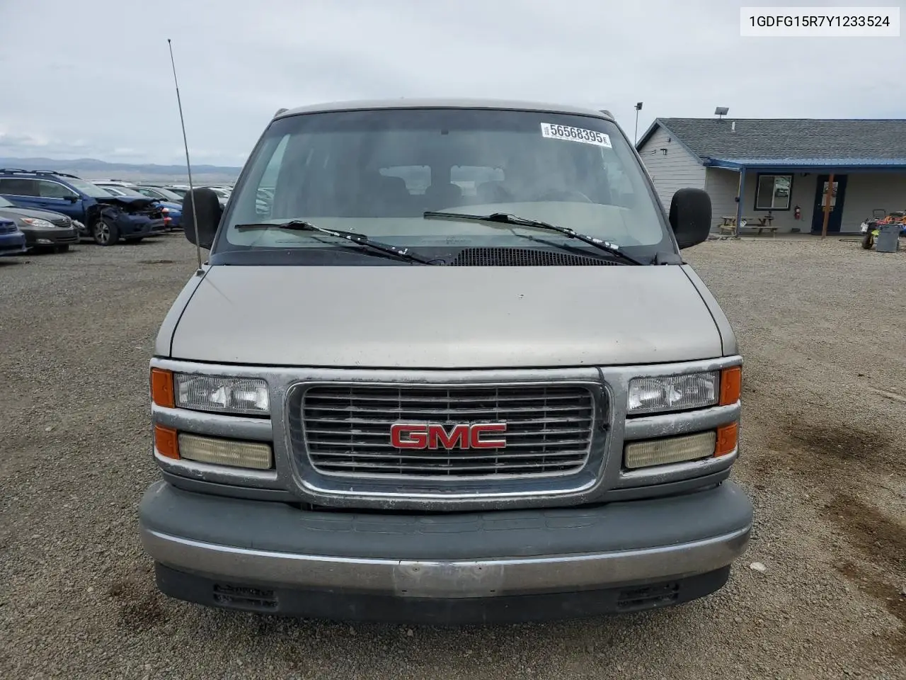 2000 GMC Savana Rv G1500 VIN: 1GDFG15R7Y1233524 Lot: 56568395