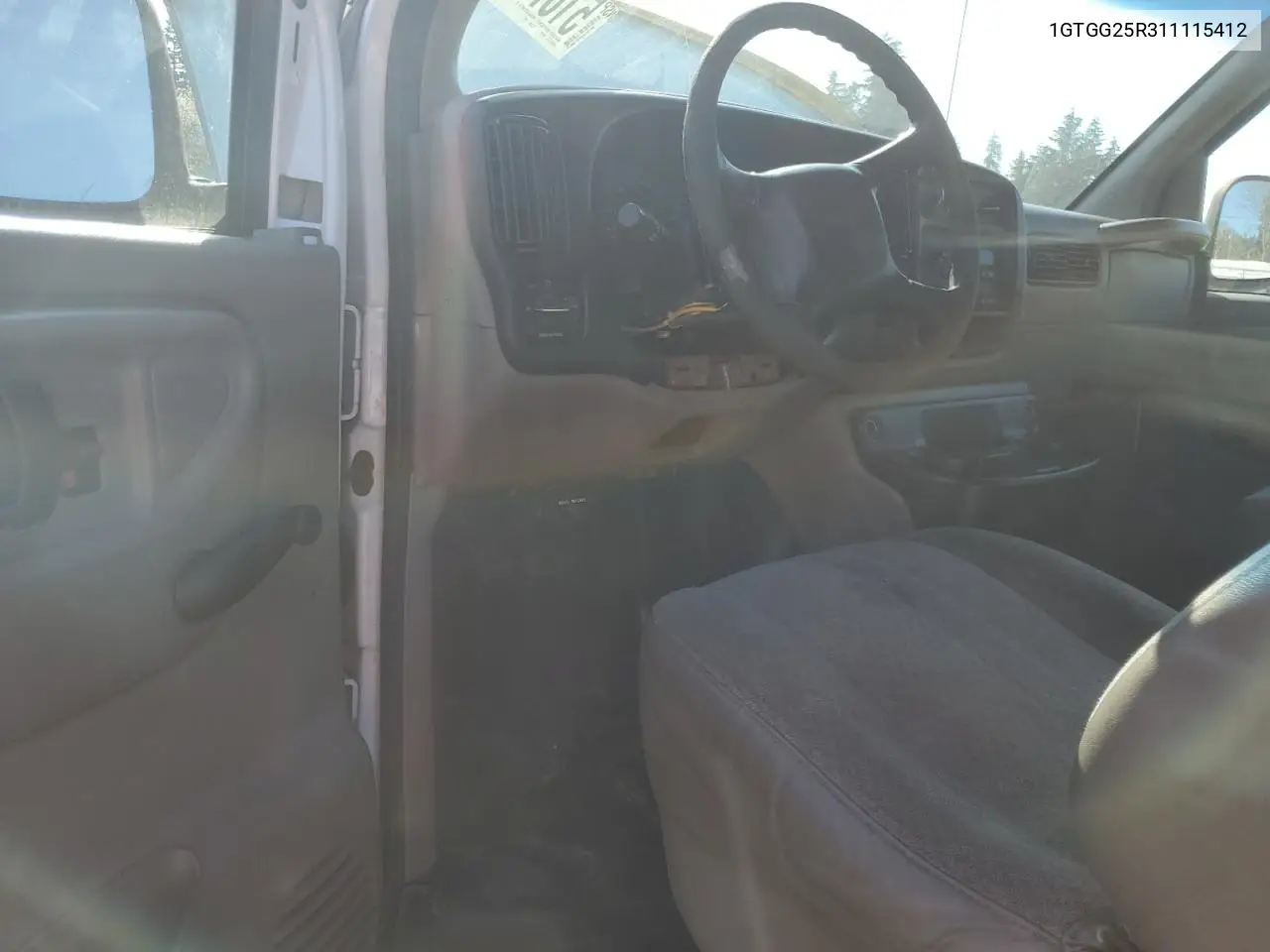 2001 GMC Savana G2500 VIN: 1GTGG25R311115412 Lot: 51871245