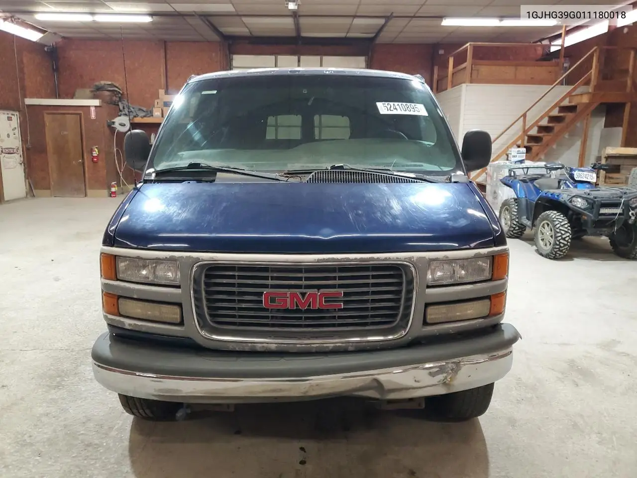 2001 GMC Savana G3500 VIN: 1GJHG39G011180018 Lot: 52410895