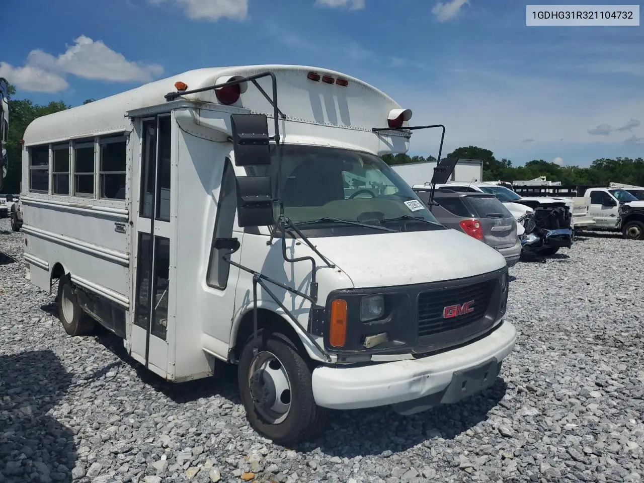 2002 GMC Savana Cutaway G3500 VIN: 1GDHG31R321104732 Lot: 55296275