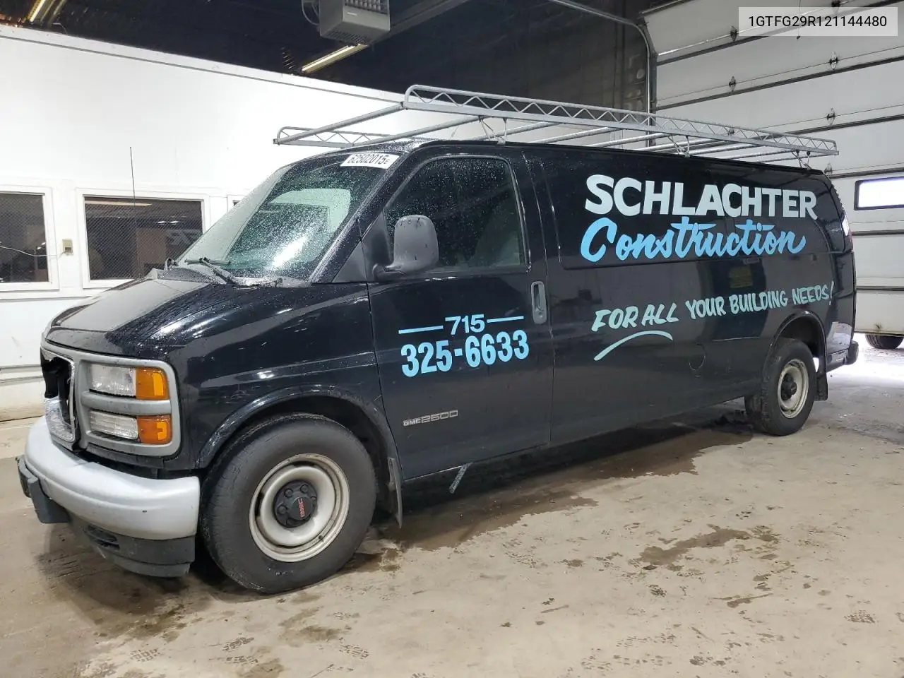 2002 GMC Savana G2500 VIN: 1GTFG29R121144480 Lot: 62502015