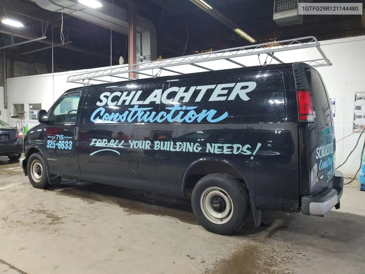 2002 GMC Savana G2500 VIN: 1GTFG29R121144480 Lot: 62502015
