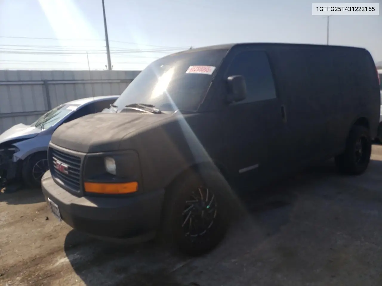 2003 GMC Savana G2500 VIN: 1GTFG25T431222155 Lot: 65288065