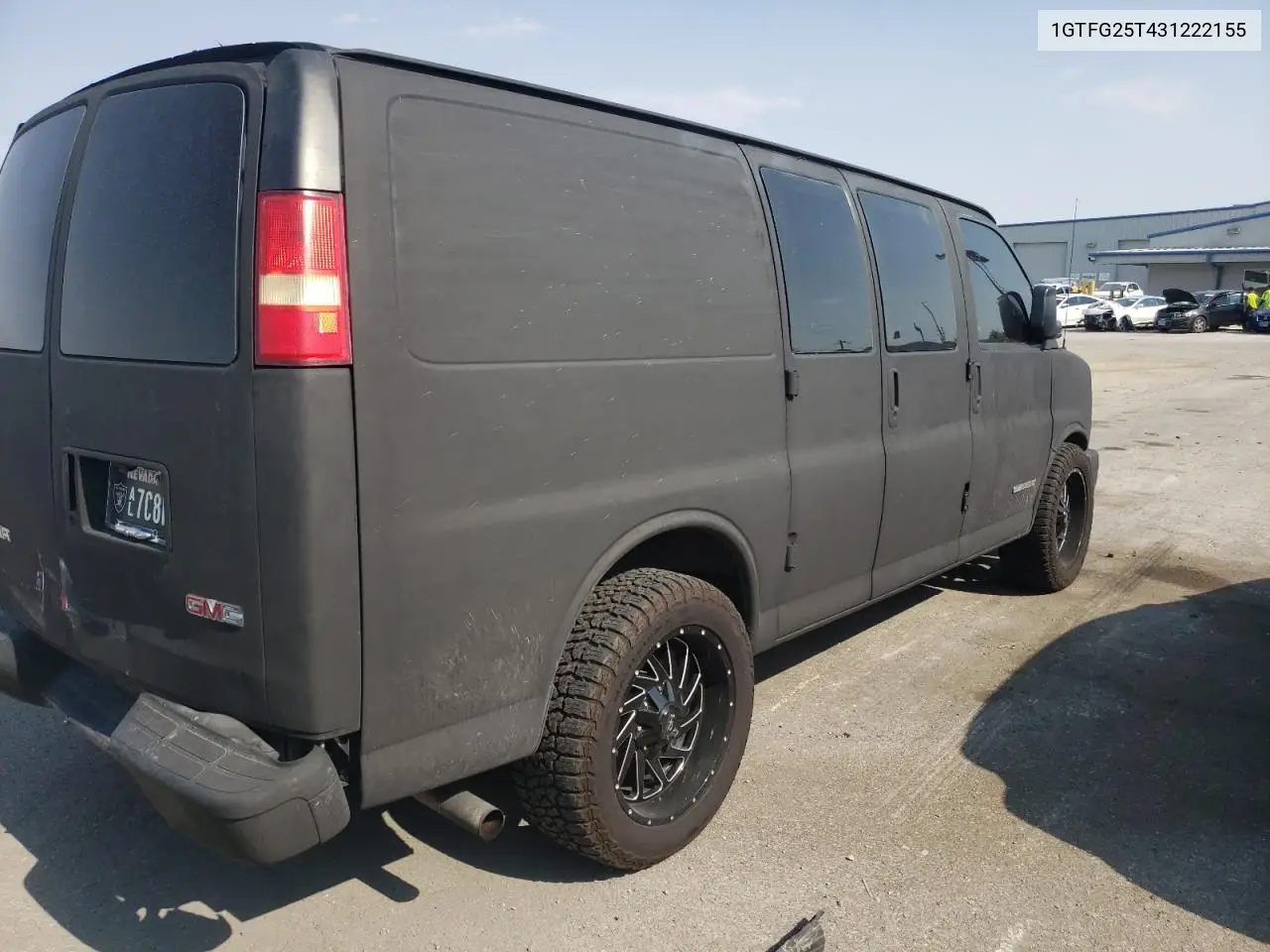 2003 GMC Savana G2500 VIN: 1GTFG25T431222155 Lot: 65288065