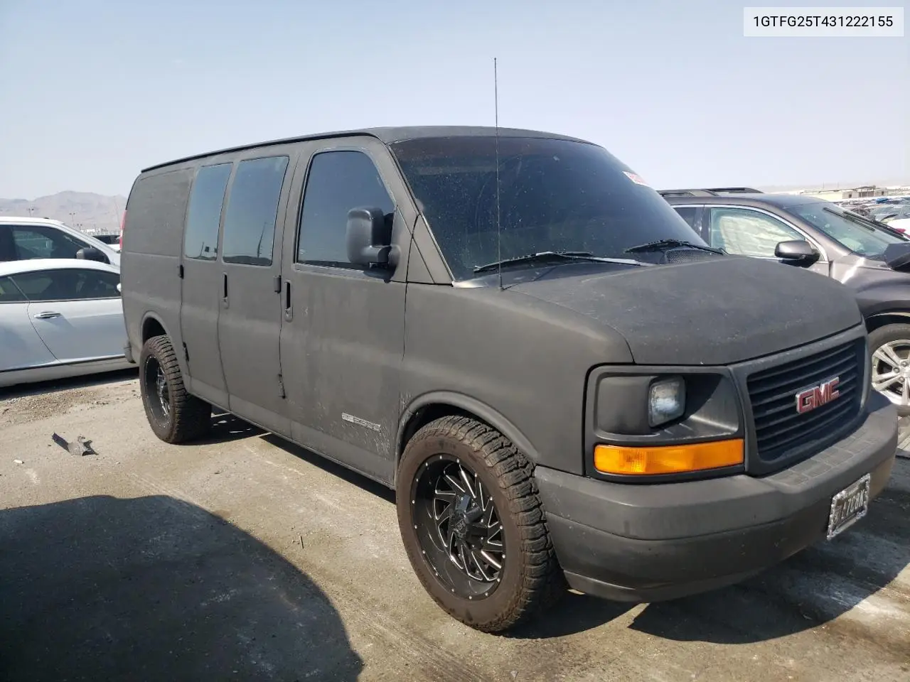 2003 GMC Savana G2500 VIN: 1GTFG25T431222155 Lot: 65288065