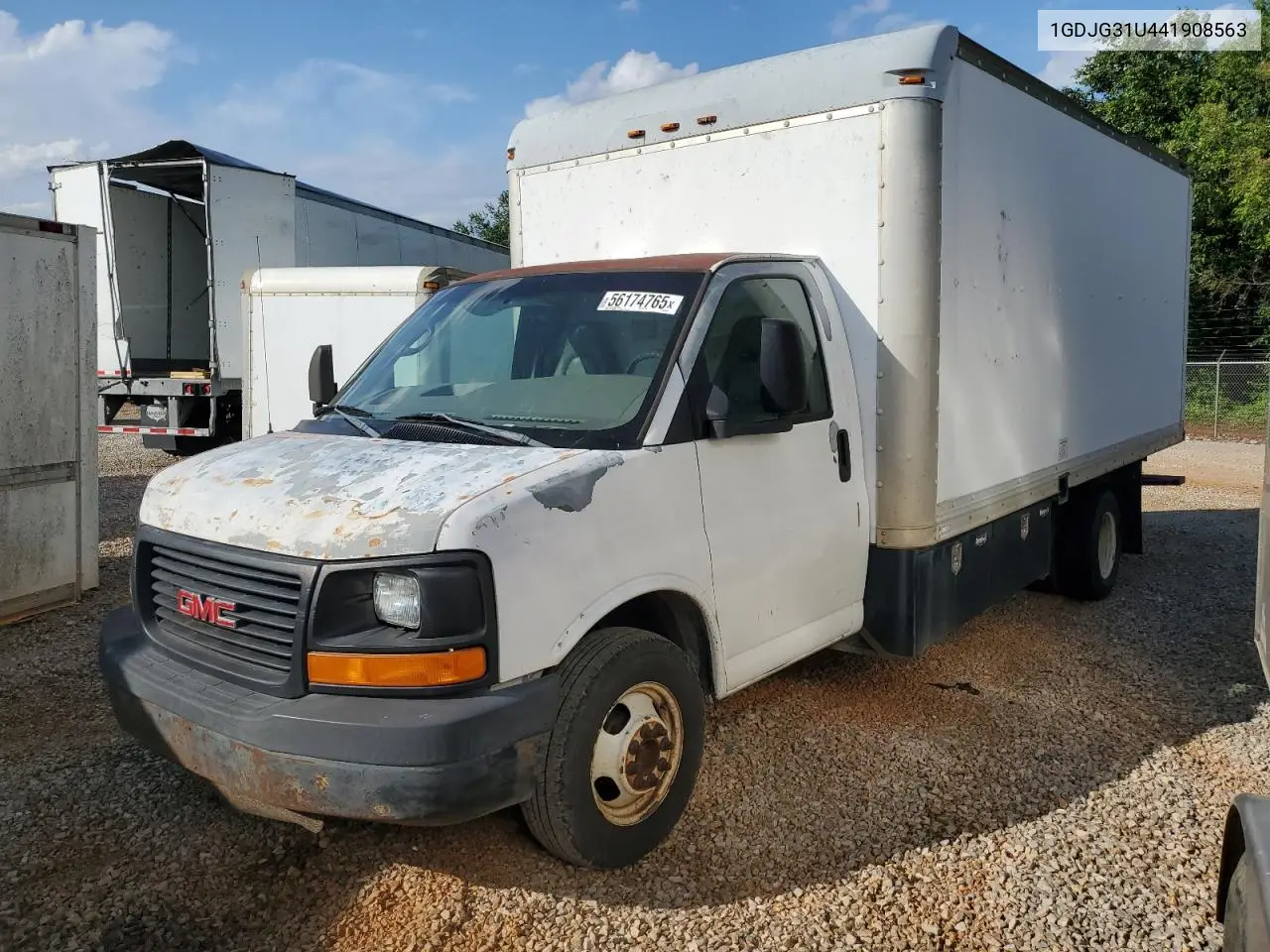 2004 GMC Savana Cutaway G3500 VIN: 1GDJG31U441908563 Lot: 56174765