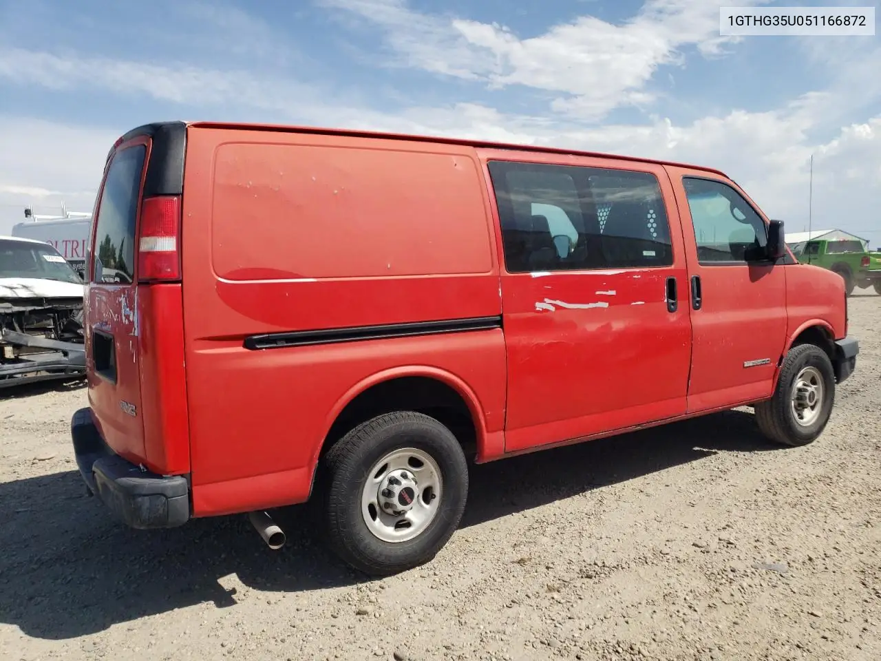 2005 GMC Savana G3500 VIN: 1GTHG35U051166872 Lot: 60316545